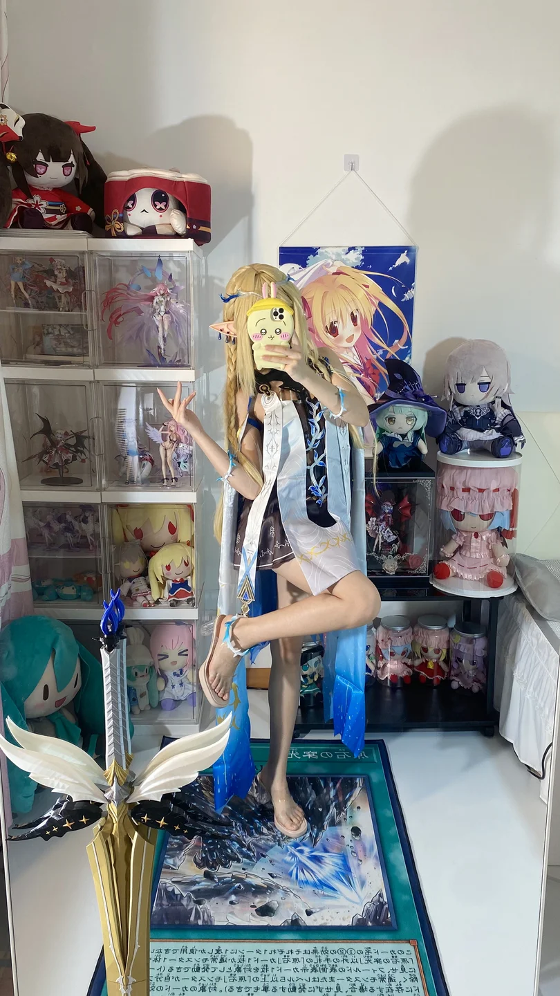 白栎Shirly - No.006 鸣潮·卡提希雅 [66P,8V-1.17GB] tg@simisebaisi 【丝足阁】029.webp